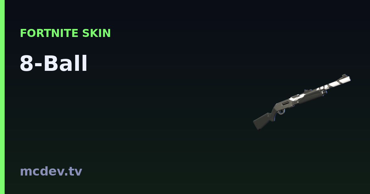 8-Ball (Lackierung) – Fortnite: Herkunft & Set | McDev