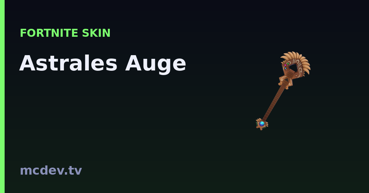 Astrales Auge (Harvesting Tool) – Fortnite: How to Get It | McDev