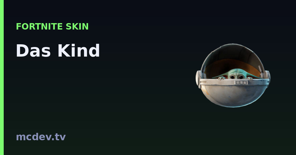 Das Kind (Pet) – Fortnite: How to Get It, Set & Rarity | McDev