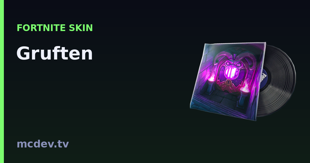 Gruften (Music Pack) – Fortnite: How to Get It | McDev