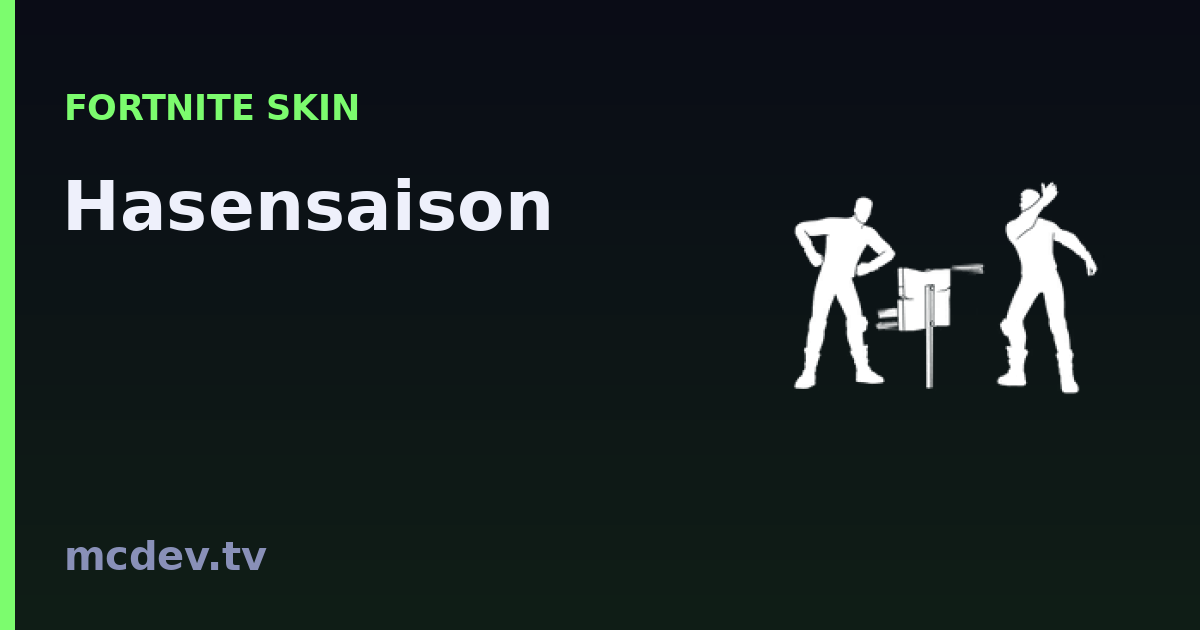 Hasensaison (Emote) – Fortnite: Herkunft & Set | McDev