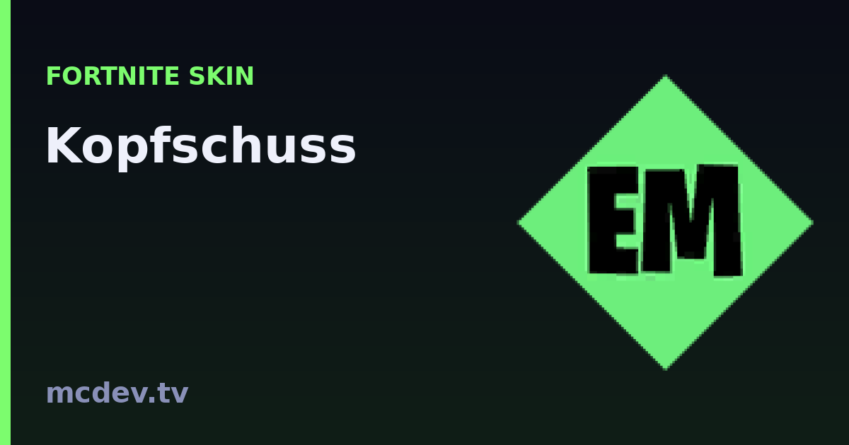 Kopfschuss (Emoticon) – Fortnite: Herkunft & Set | McDev