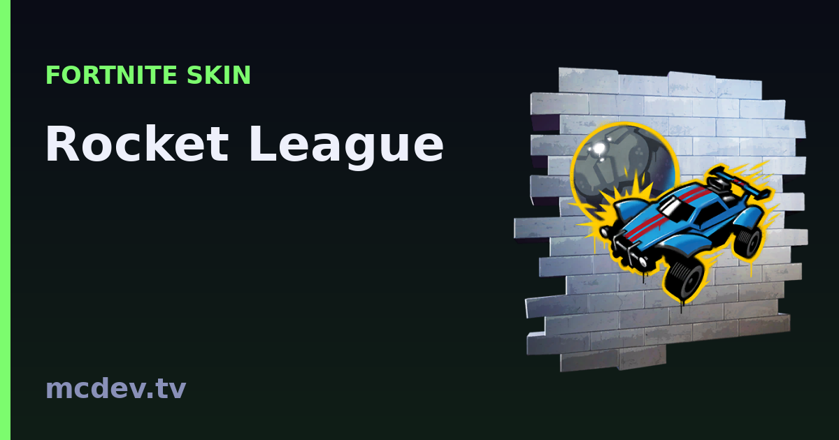 Rocket League (Spray) – Fortnite: How to Get It | McDev