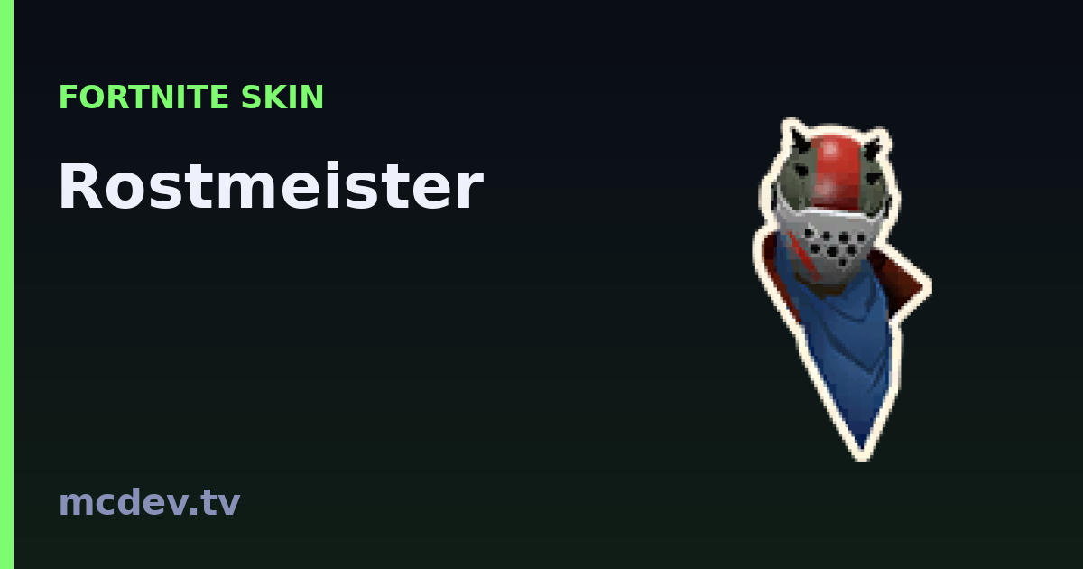 Rostmeister (Emoticon) – Fortnite: Herkunft & Set | McDev