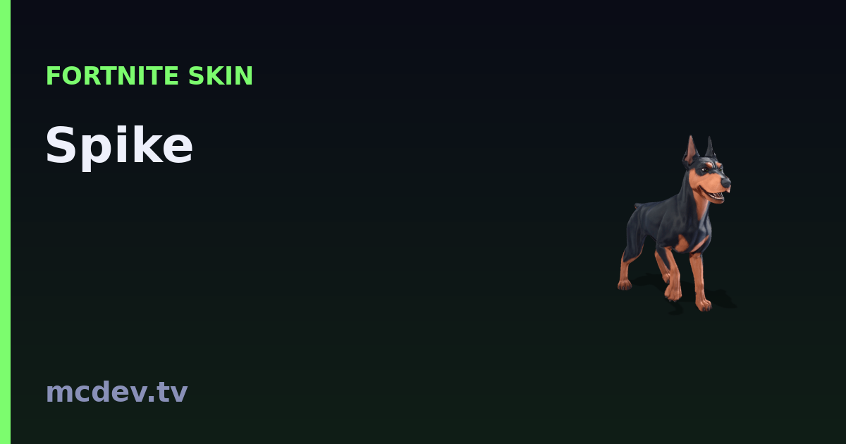 Spike (Sidekick) – Fortnite: How to Get It, Set & Rarity | McDev