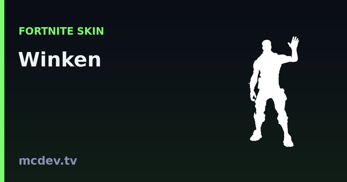 Winken (Emote) – Fortnite: Herkunft, Set & Seltenheit | McDev