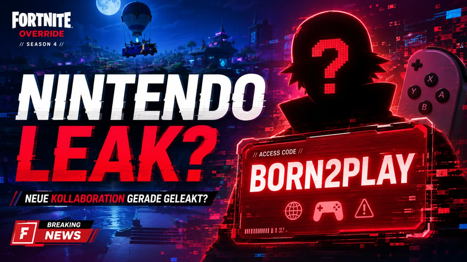 Fortnite x Nintendo? Dieser neue Teaser sorgt jetzt für Mario-Hoffnung
