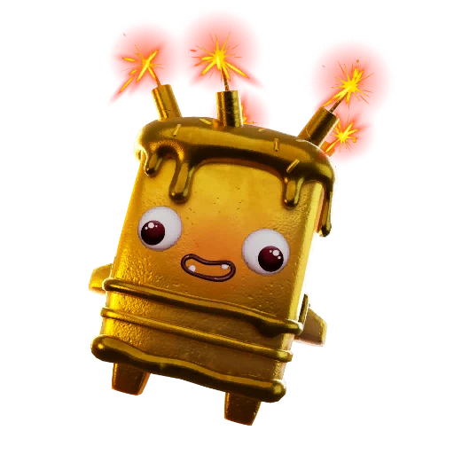 Geburtstagsgeist Gold-Sprite